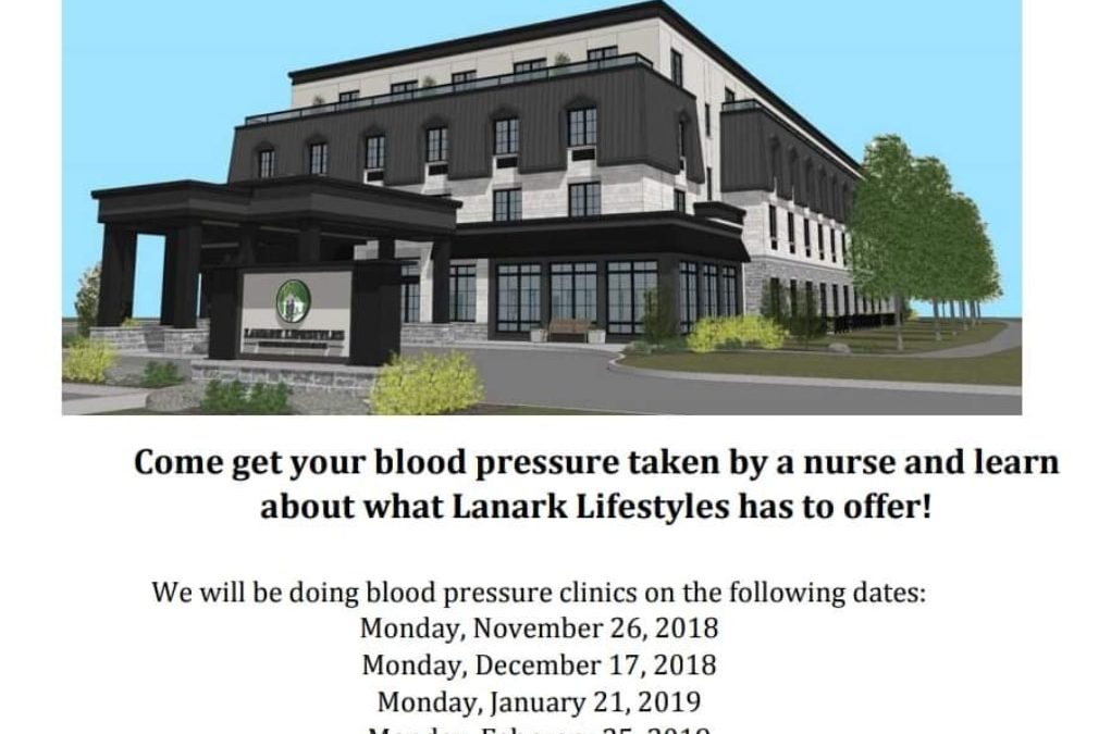 Blood Pressure Clinic Tomorrow!