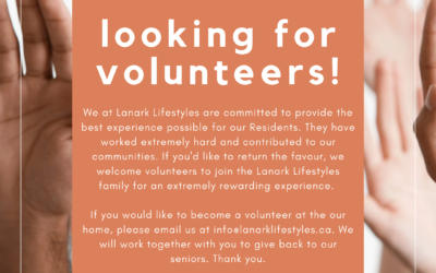 Calling all volunteers!