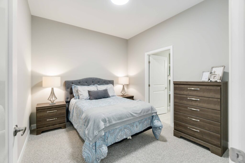 A Lanark Lifestyles luxury apartment single bedroom
