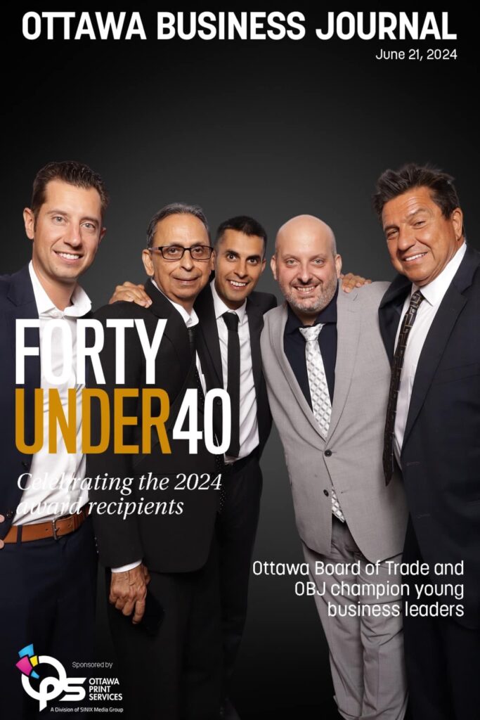 Neel Chadha, the Forty under 40 recipient